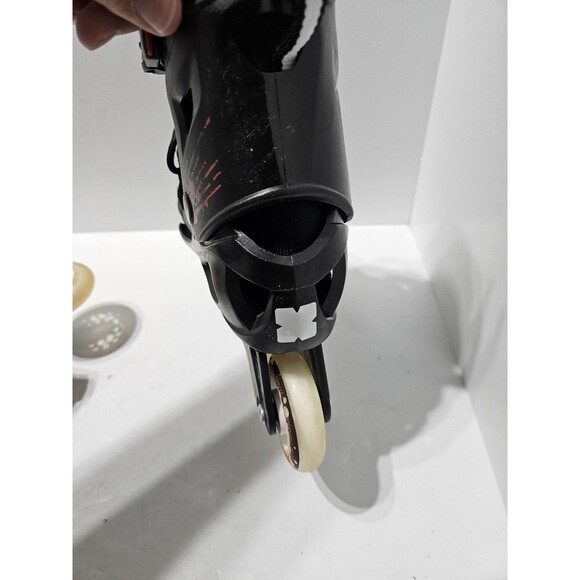 Bladerunner Inline Roller Skates Youth Adjustable Size 5-8 Black Red - Picture 11 of 16